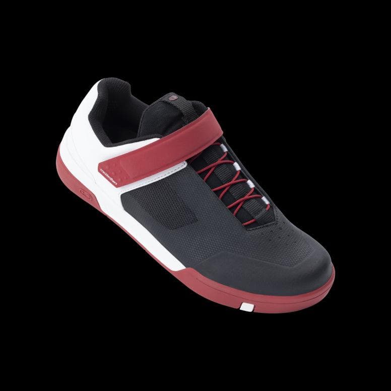 Chaussures Crankbrothers Stamp Speedlace – Gris/Rouge – Pointure 13 – Neuves