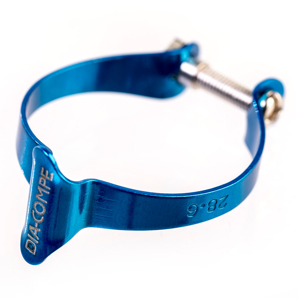 Dia Compe Colliers passe-gaine vélo vintage sur cadre 28.6 mm - par 3
