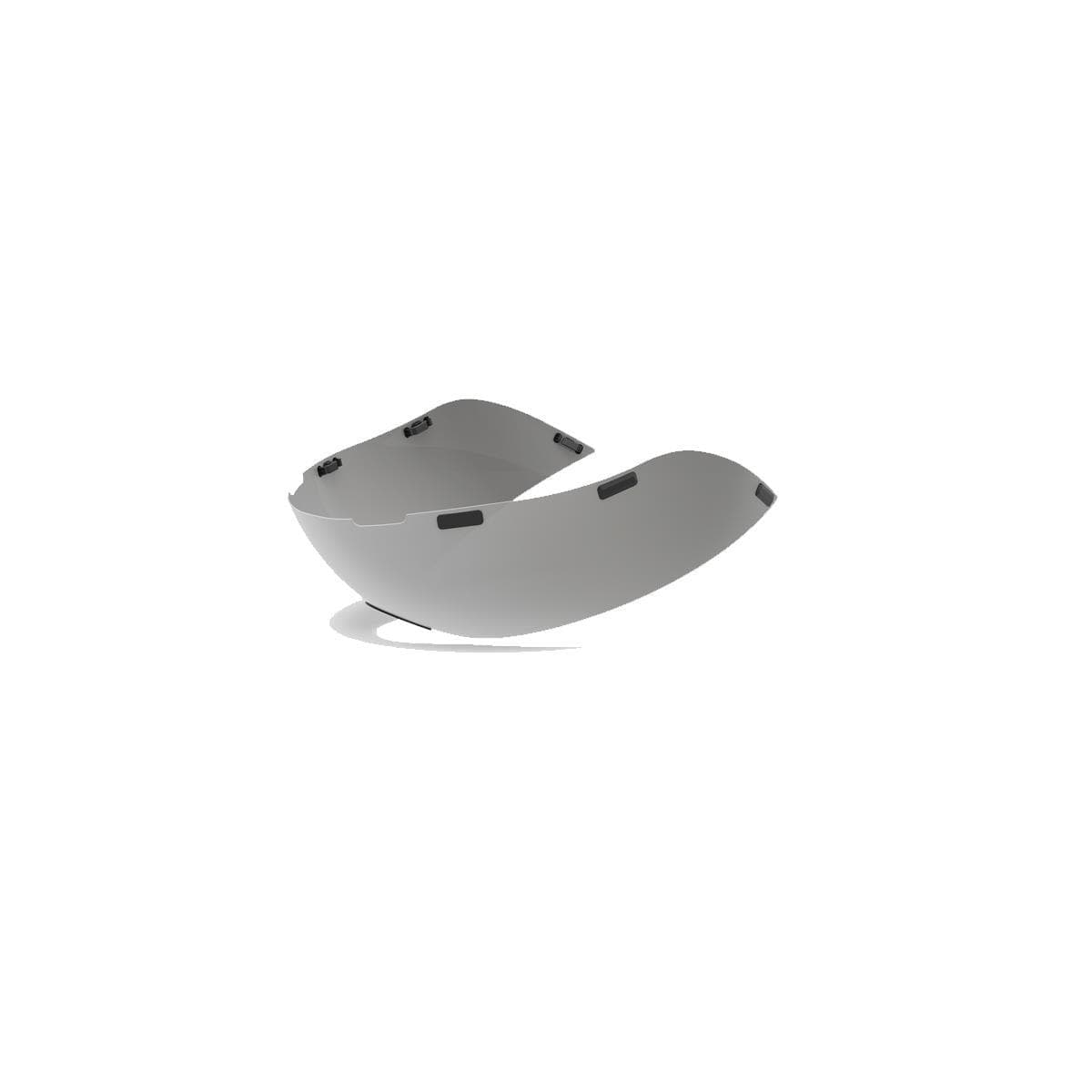 Giro Aerohead Shield: Grey/Silver L