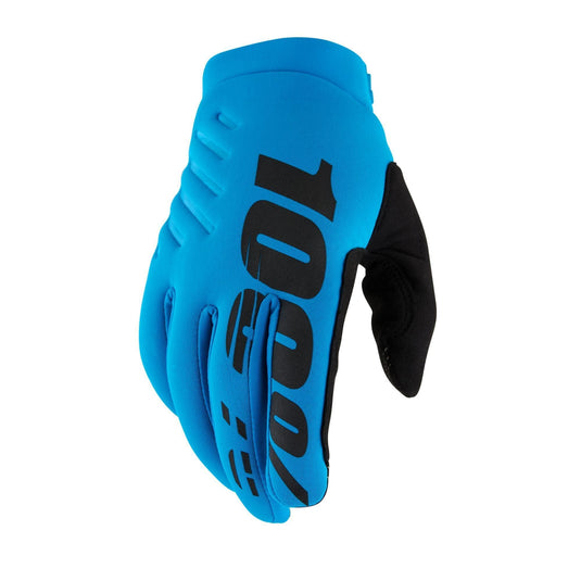 100% Brisker Cold Weather Glove - Turquoise - Medium