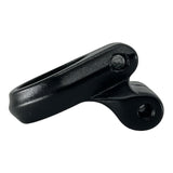 Seat clamp with rack mount 29.8mm black