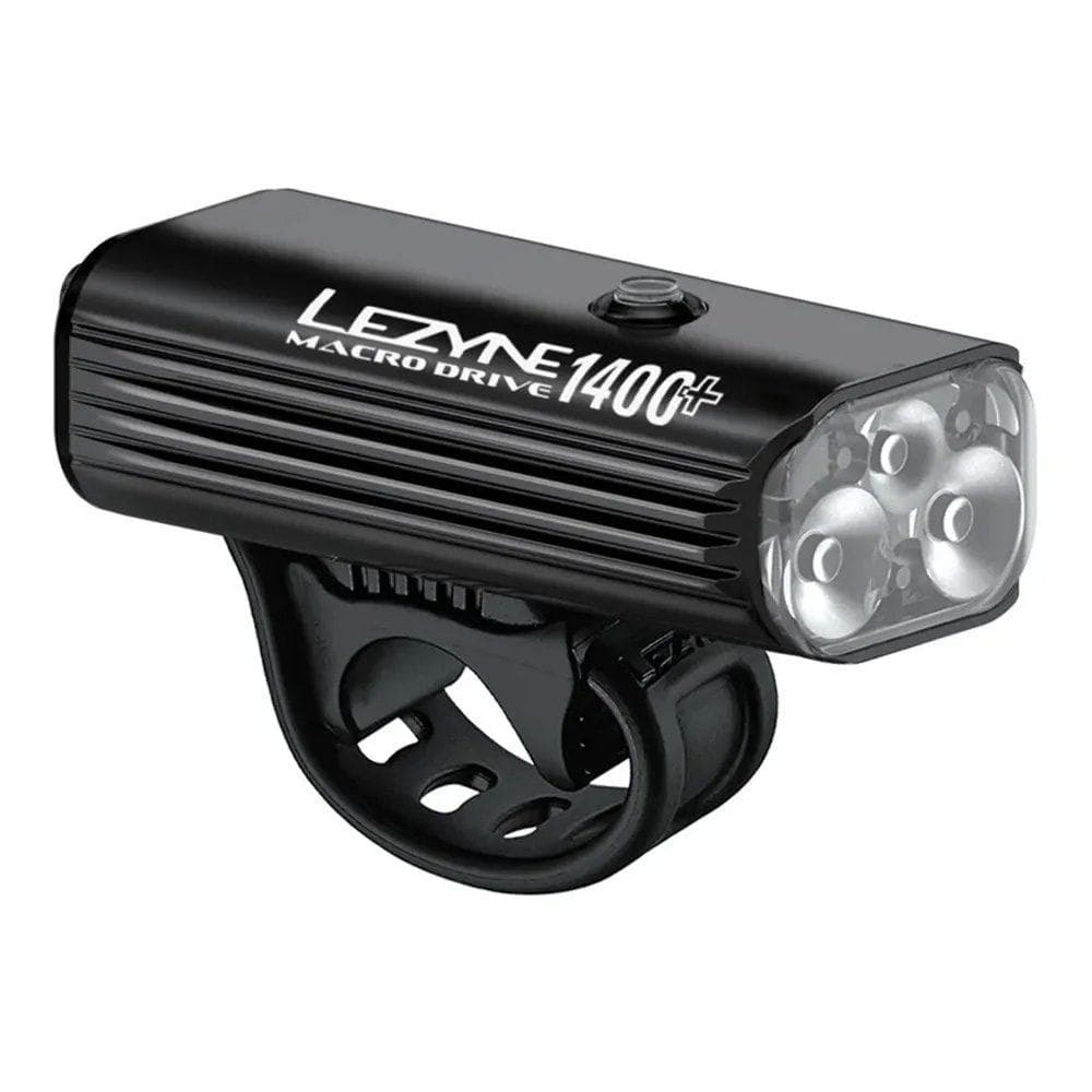 Lezyne Macro Drive 1400+ Front Satin Black –