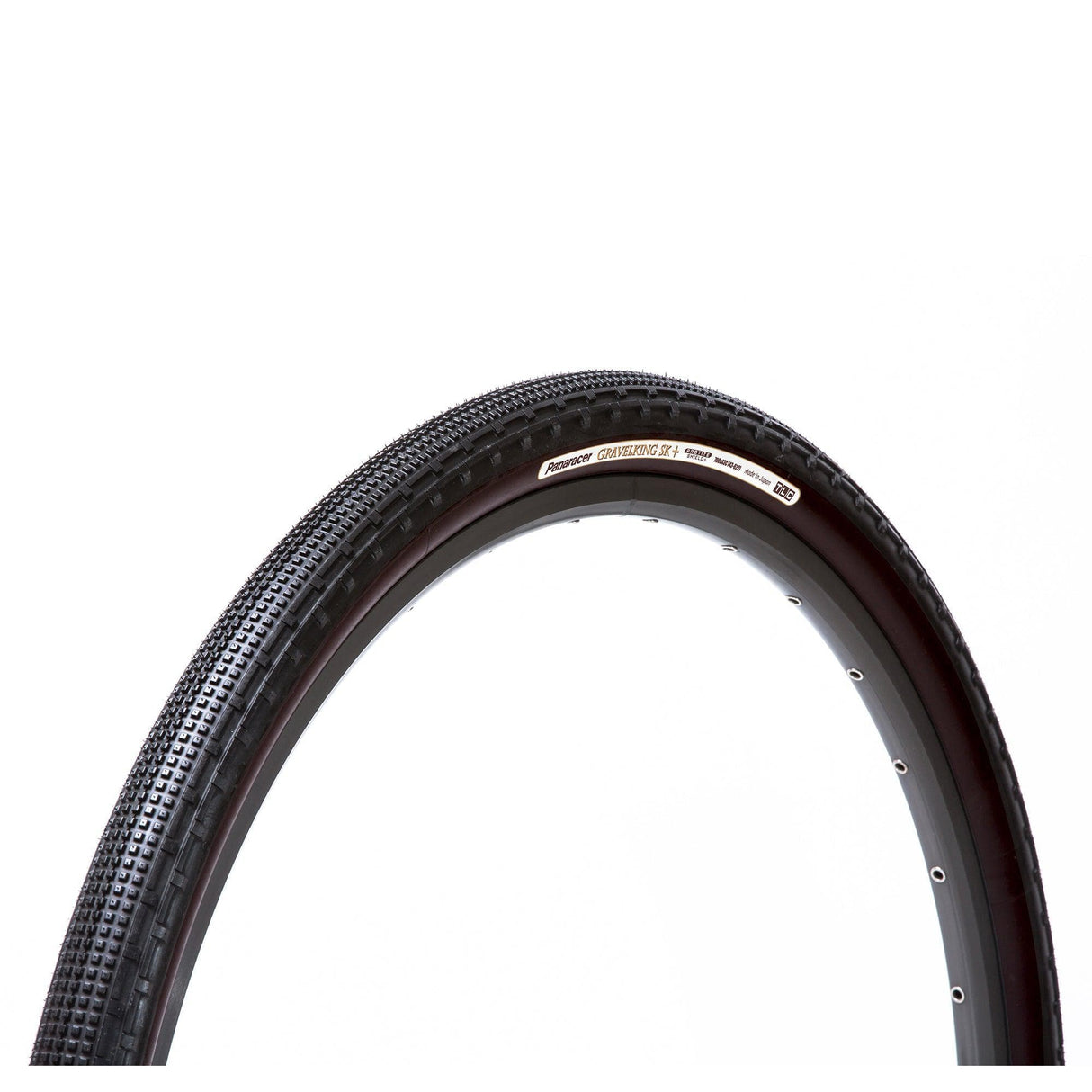 Panaracer Gravelking Sk+ Tlc Folding Tyre: Black/Black 700X50C