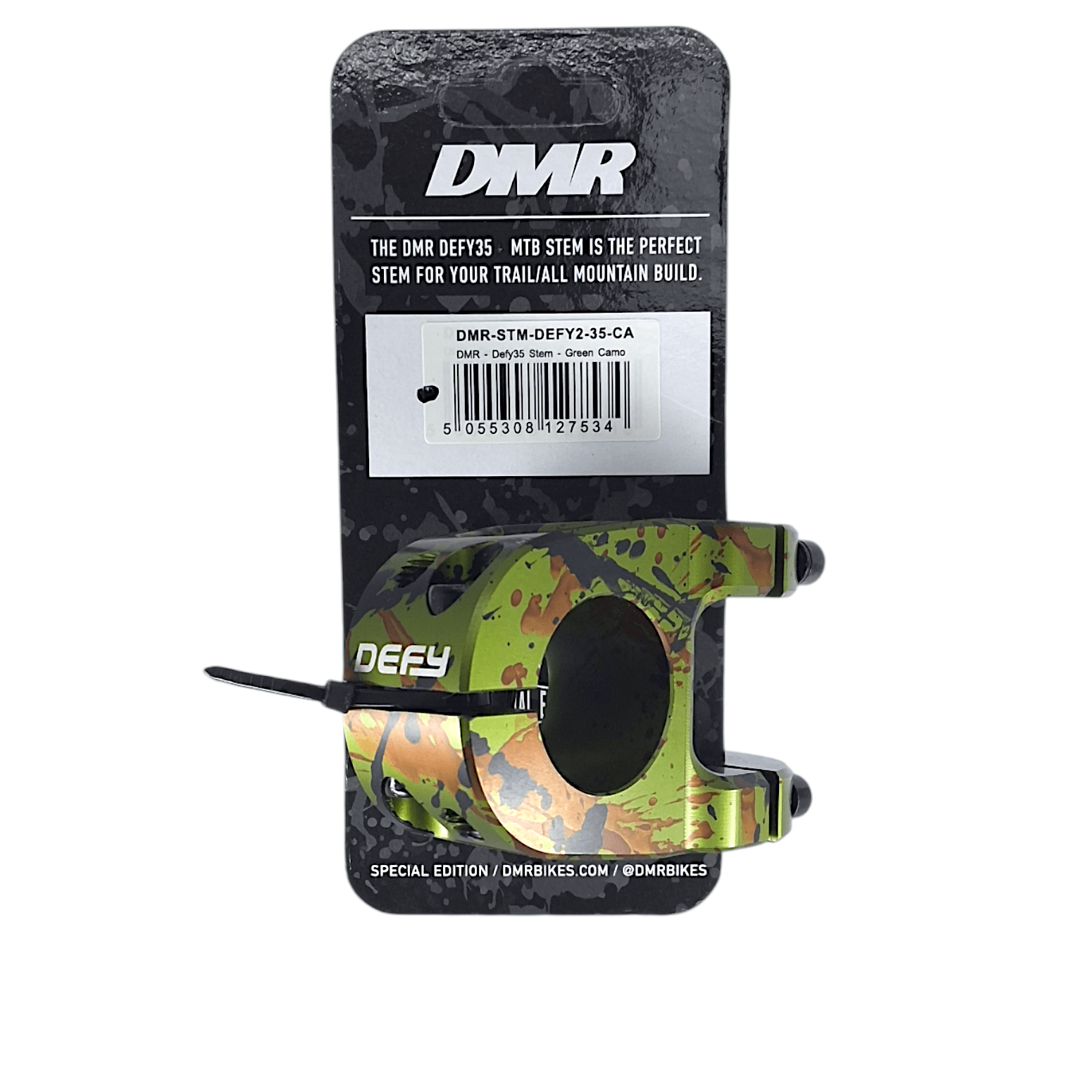DMR Defy35+ Lenkerschaftklemme – 35 Mm Schwarz Für Mountainbikes, Ahead-System
