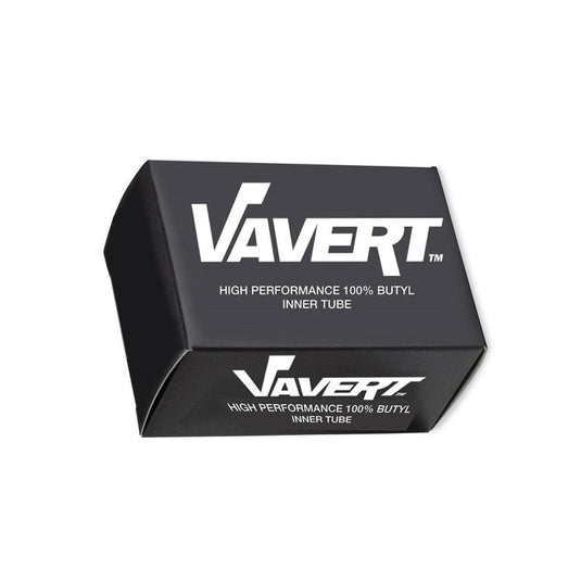 Vavert Inner Tube 20X1 1/8 Schrader Valve: Black 20X1/8