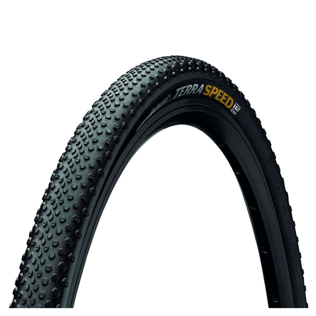Continental Terra Speed Protection Tyre - Foldable Blackchili Compound: Black/Black 650X40B