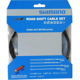 Shimano Dura Ace RS900 Road Gear Cable Set - Polymer Coated Inners - Black