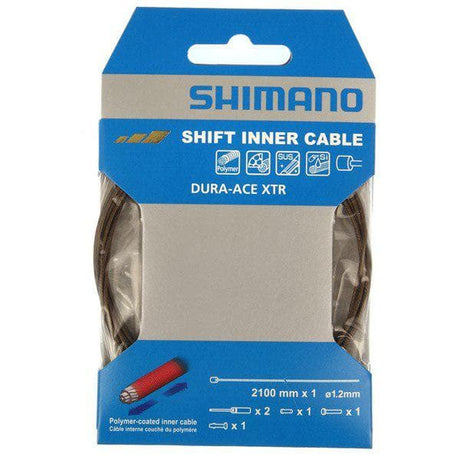 Shimano Spares Dura-Ace Road Polymer coated gear inner; 1.2 mm x 2100 mm