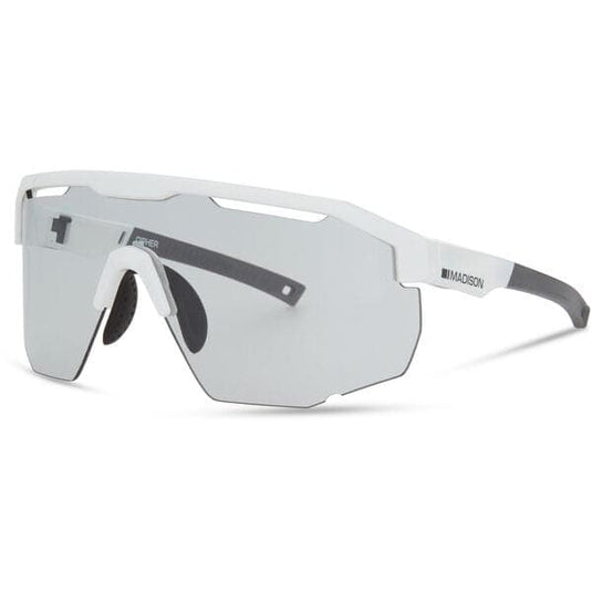 Madison Eyewear Cipher Glasses - gloss white / photochromic lens (cat 1 - 3)
