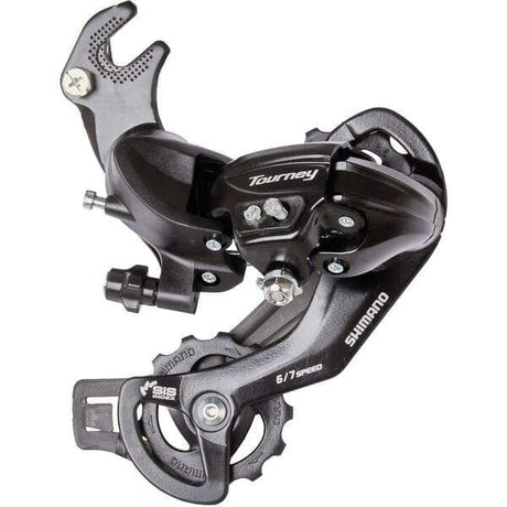 Shimano Tourney / TY RD-TY300 6/7-speed rear derailleur with mounting bracket
