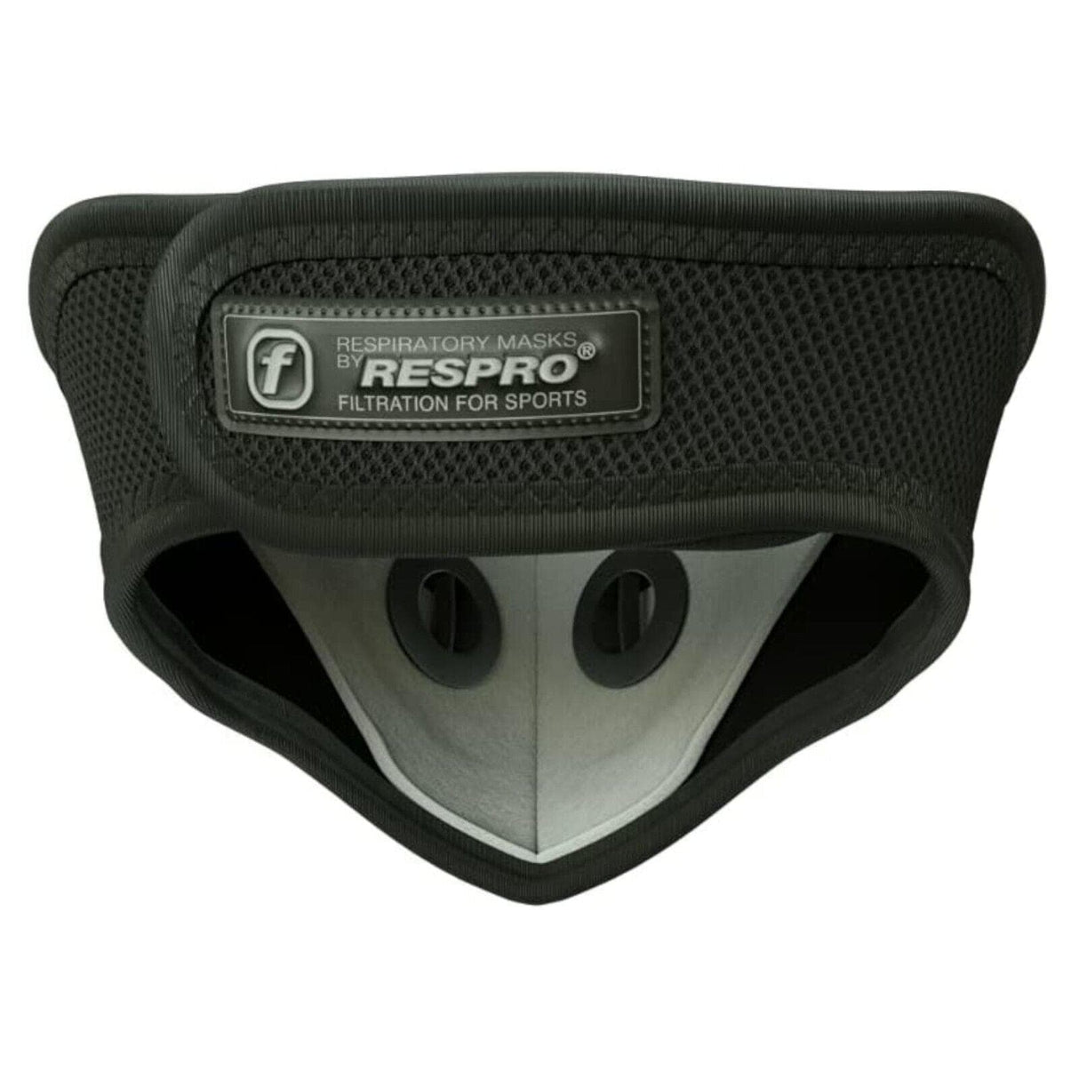 Respro Ultralight Mask with Powa Filter Valves - Black - Medium