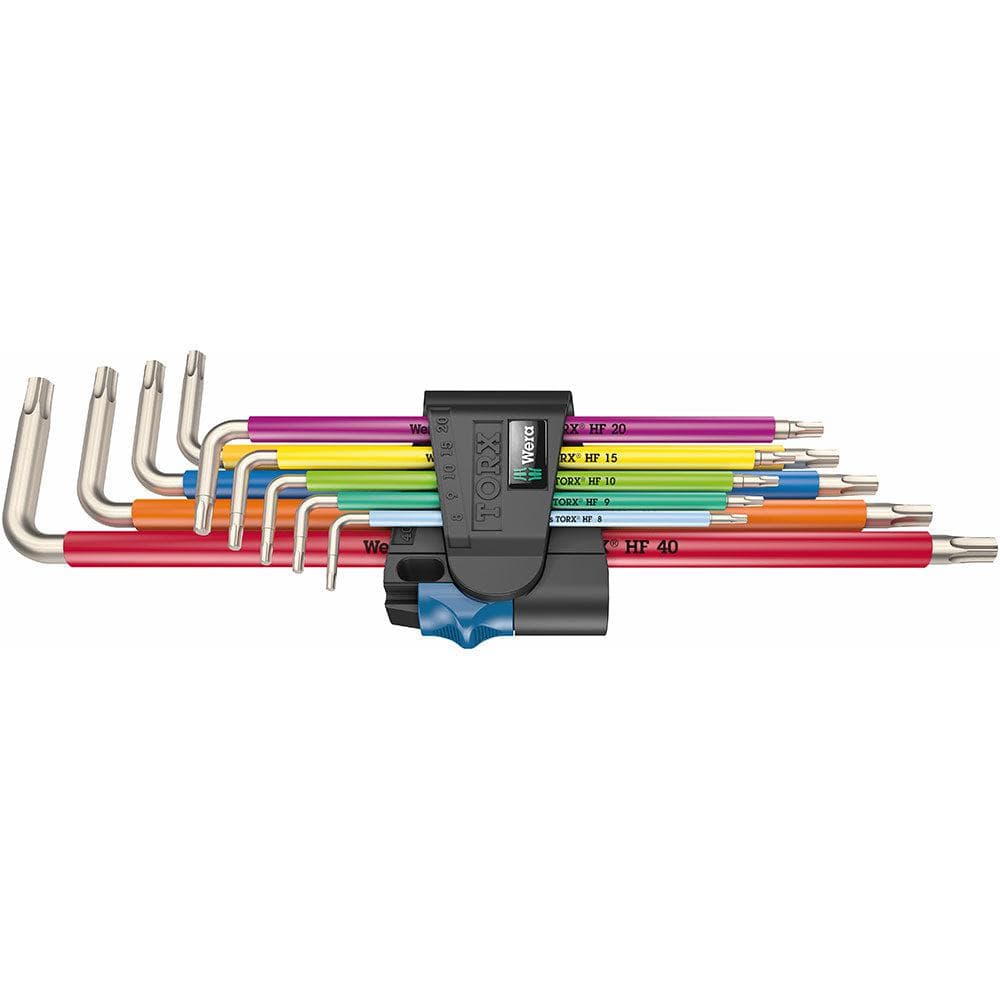 Wera Tools 3967/9 TX SCXL Multicolour HF L-Key Long 9pc