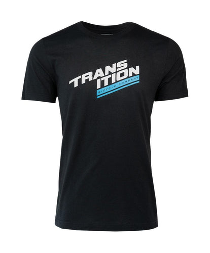 Transition TBC - T-Shirt: Transition Stack Logo (Black, M)