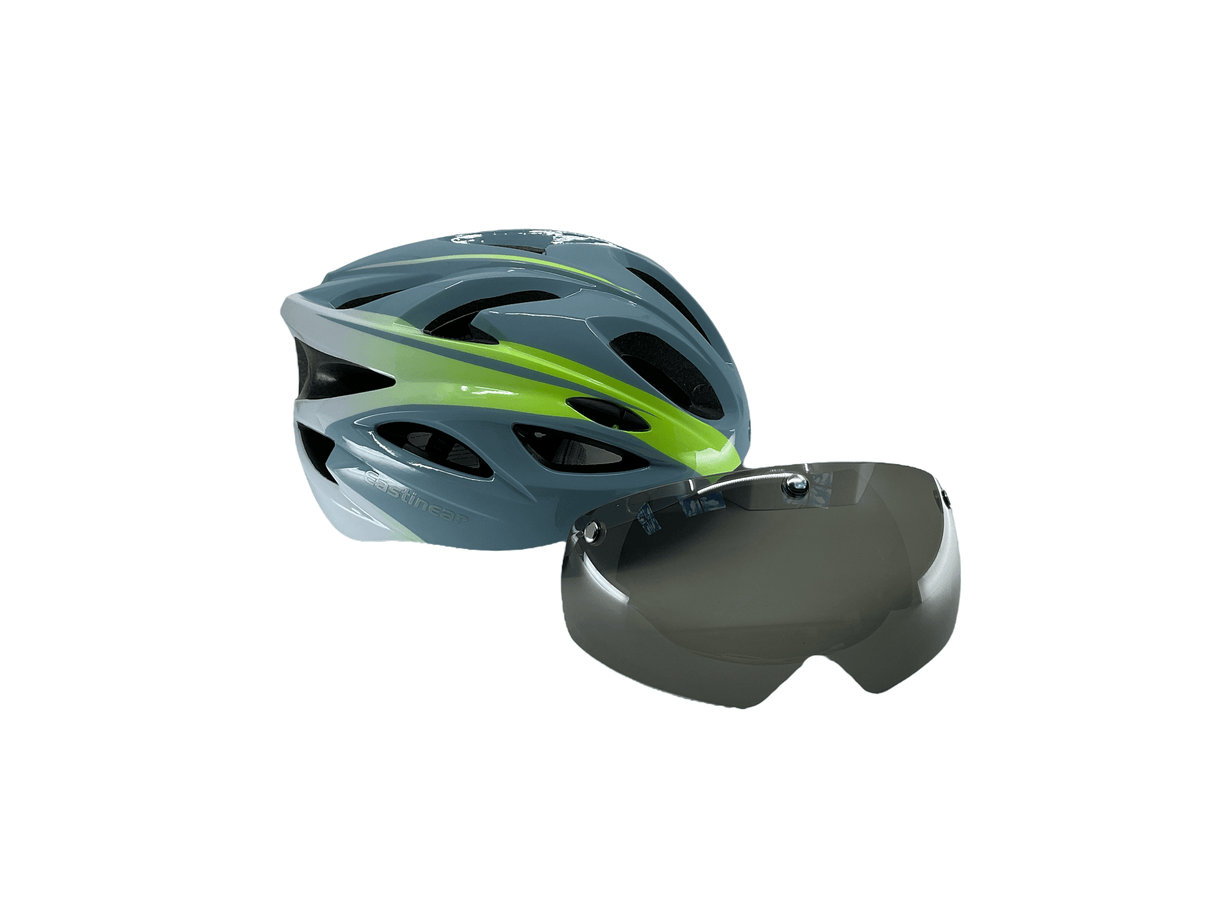 Eastinear Adult Helmet - Blue/Green M/L 58-62cm