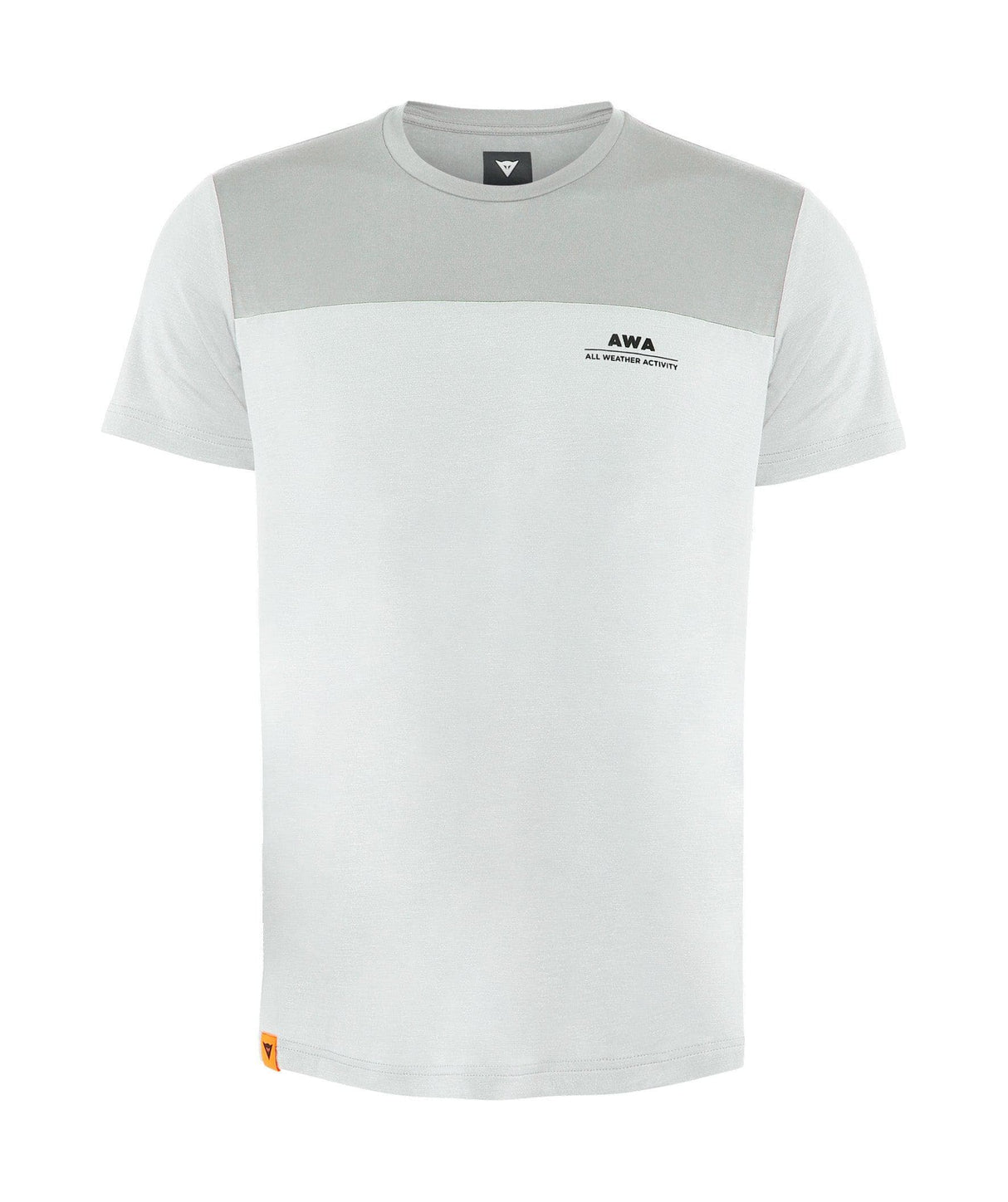 Dainese AWA BLACK Tee T-Shirt (Cool Grey, L)