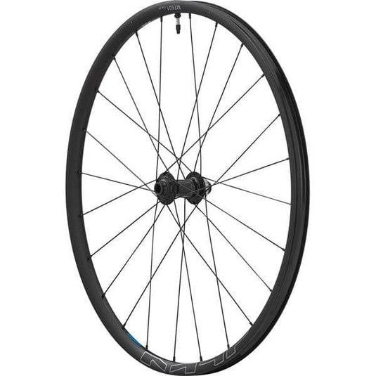 Shimano Wheels WH-MT601 tubeless compatible wheel - 27.5 in; 15 x 100 mm axle; front; black