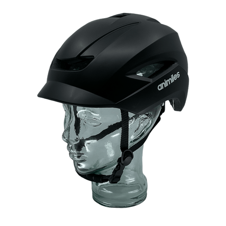 Animiles Adult Helmet - Matte Black L 57-61cm (Shop Soiled)
