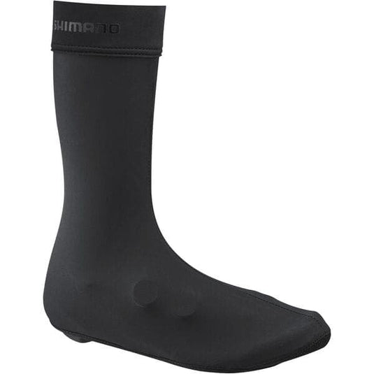 Shimano Clothing Unisex; Dual Rain Shoe Cover; Black; Size XL (44-46)
