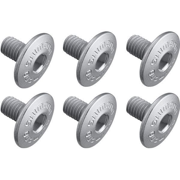 Shimano Spares Cleat Fixing Bolt; M5 x 8 mm; Pack of 6