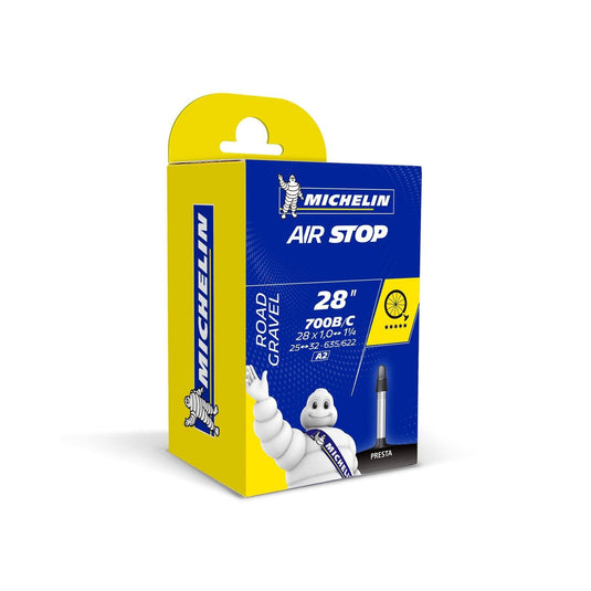 Michelin Airstop Road Inner Tube - 700c x 25-32mm (Presta 40mm)