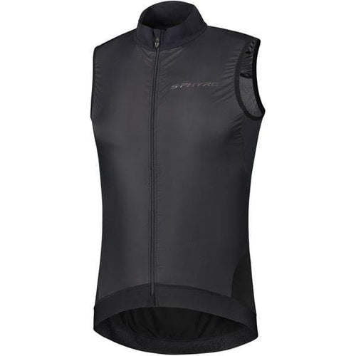 Shimano Clothing Men's S-PHYRE Wind Gilet; Black; Size S