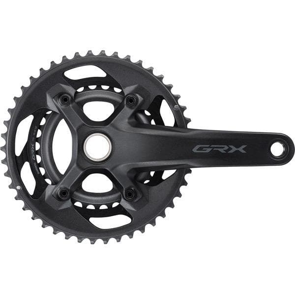 パーツ SHIMANO GRX FC-RX600-2 46-30 11S 165mm Shimano GRX FC-RX600 GRX chainset 46 / 30T, double, 11-speed, 2