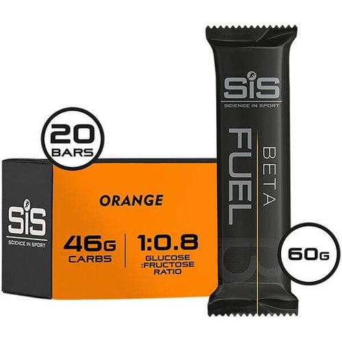 Science In Sport Beta Fuel Energy Chew - box of 20 x 60g - orange