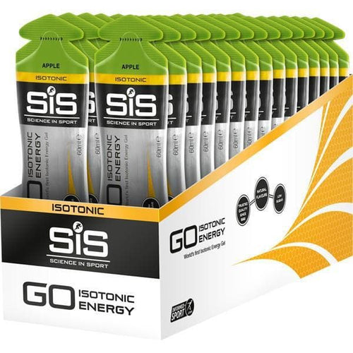 Science In Sport GO Isotonic Energy Gel - box of 30 gels - apple