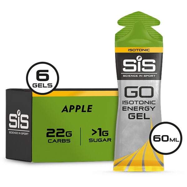 Science In Sport GO Energy Gel multipack - box of 6 gels - apple