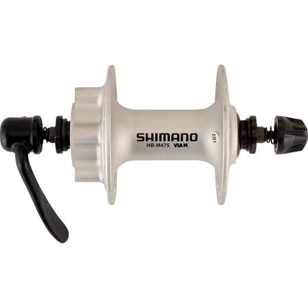Shimano Deore HB-M475 disc front hub 6-bolt silver 32 hole