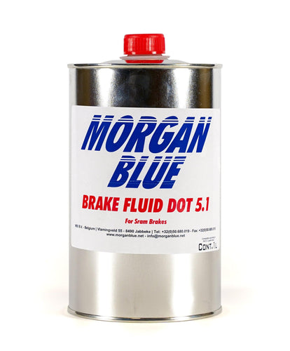 Morgan Blue Brake Fluid Dot 5.1 (1000cc, Bottle)