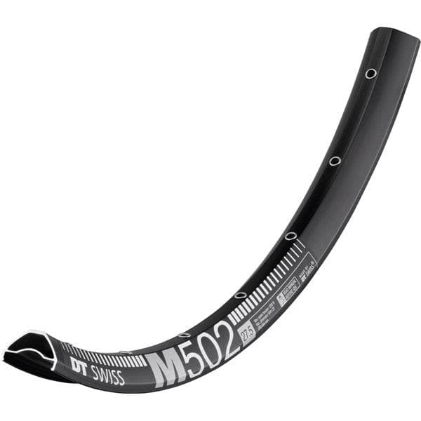 DT Swiss M 502 Sleeve-joined disc-specific 32 hole Presta-drilled black - 27.5 inch