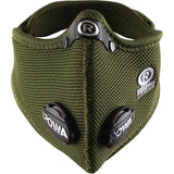 Respro Ultralight Mask with Powa Filter Valves - Green - X-Large