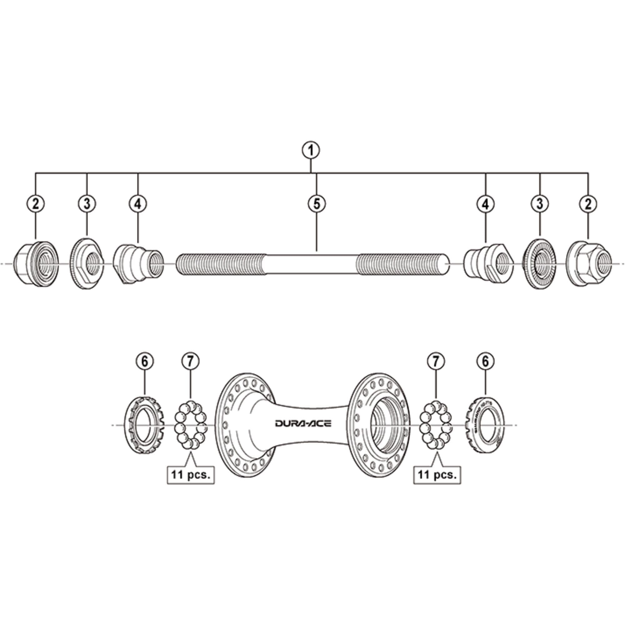 Shimano Spares 3/16 inch Stainless Steel Ball Bearings; Pack of 22