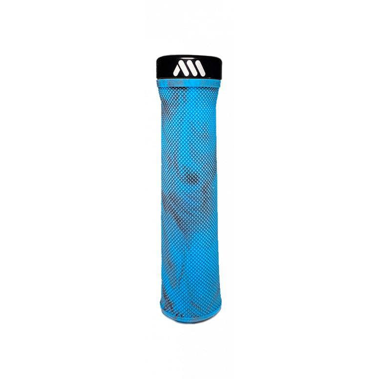 Berm Grips All Mountain Style | Impugnature Lock-On Blu Mimetica Per MTB