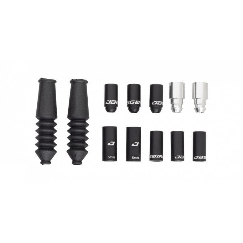 Jagwire Elite Link MTB Brake End Cap Pack - Black - 12 pack