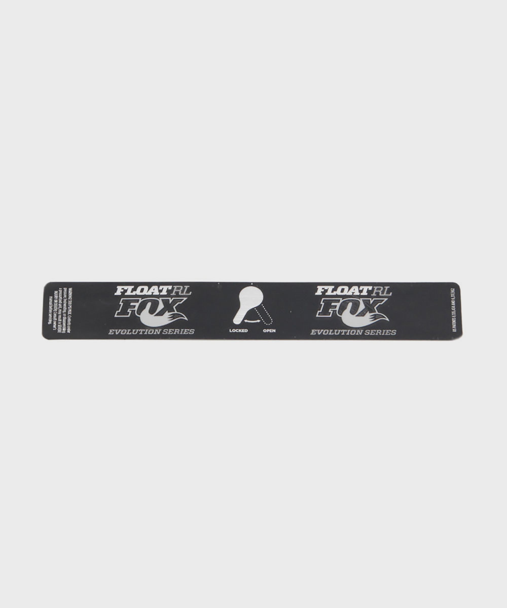 FOX Shock FLOAT RL 5.5 / 6.0 Decal 2012