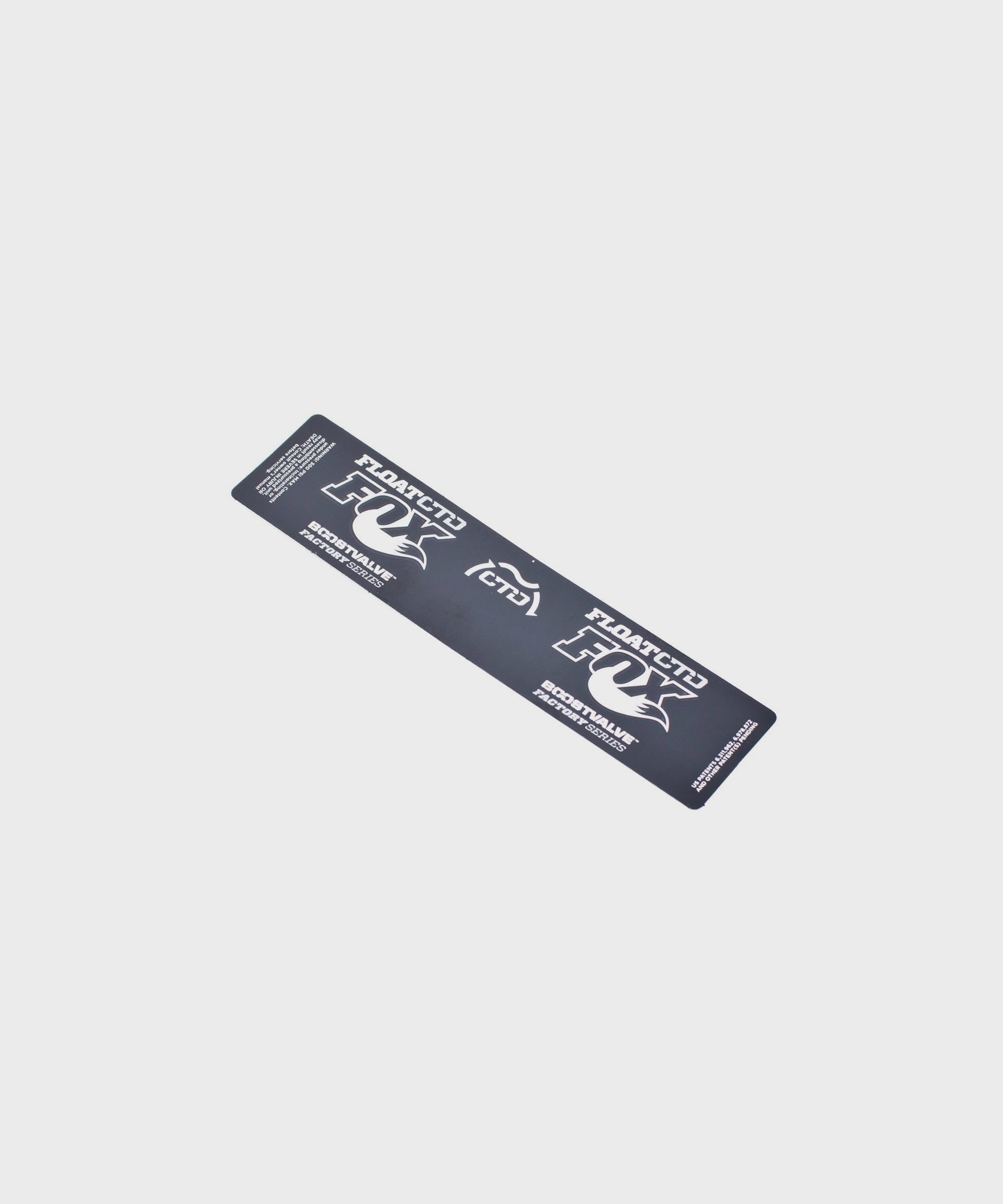 FOX Shock Float CTD Remote BV/XV Factory 2013 Decal Black / Silver