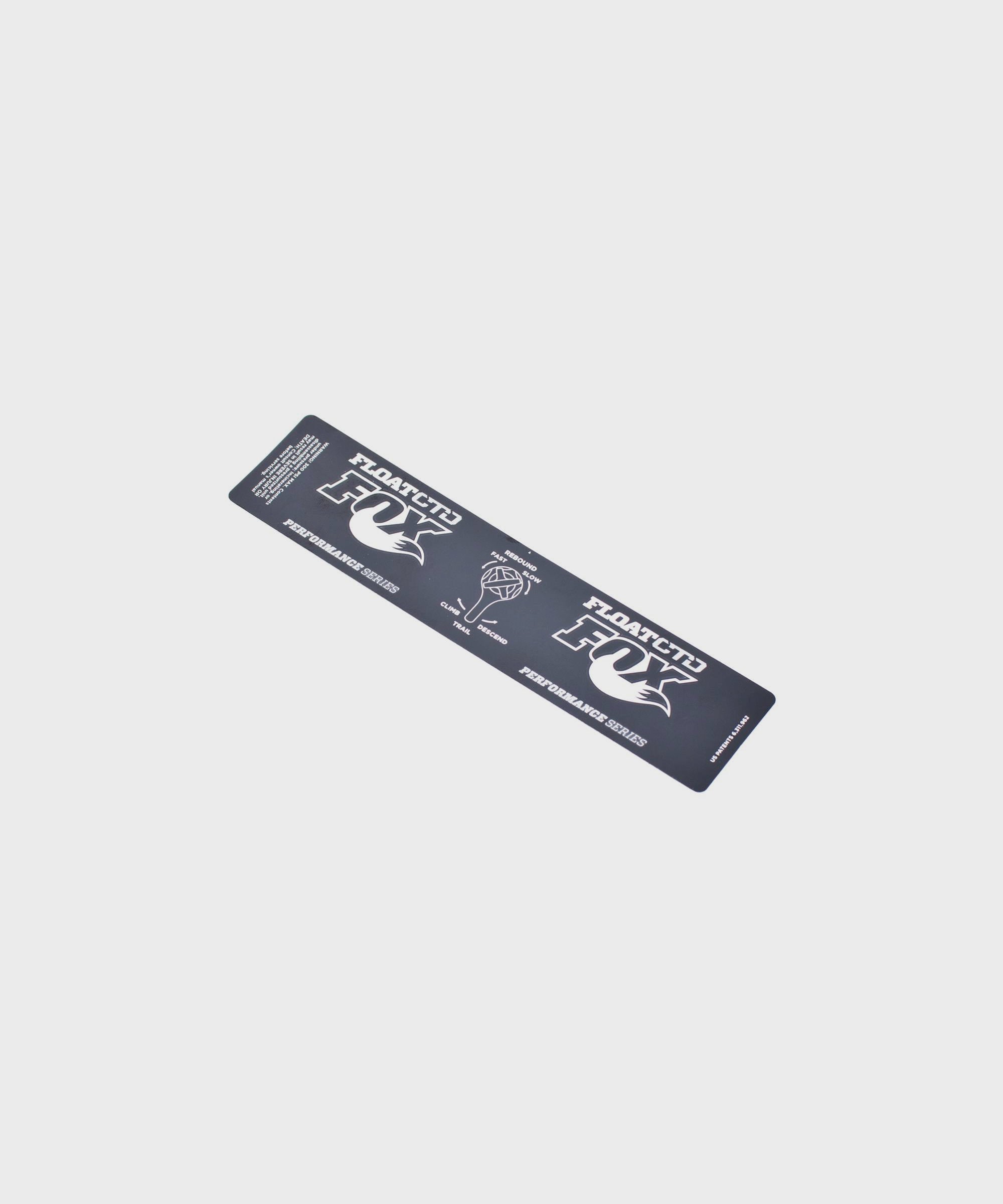 FOX Shock Float CTD Dish XV Performance 2013 Decal