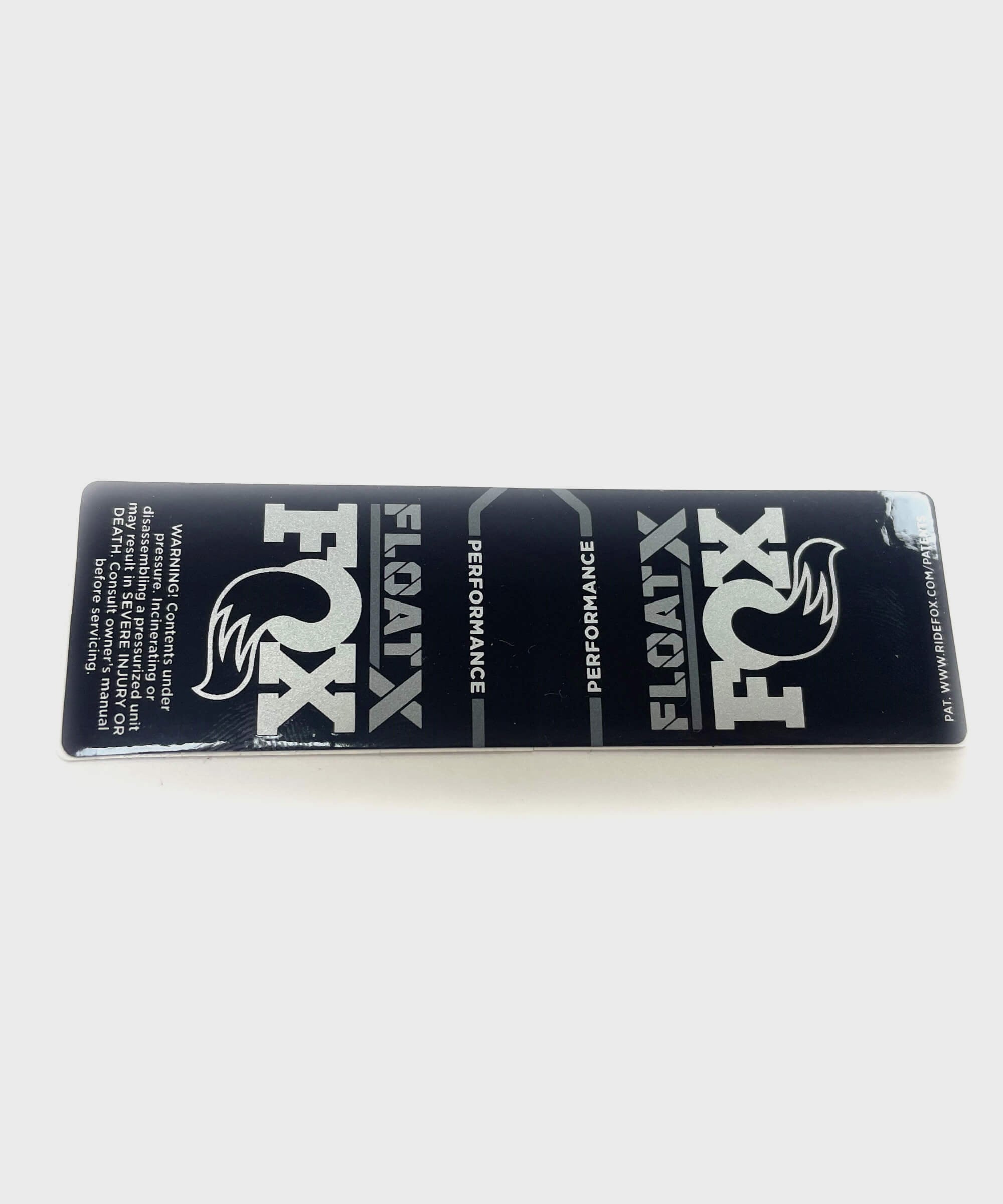 FOX Shock FLOAT X P-S Resy Decal Kit 2022 Long (47.5-75mm)