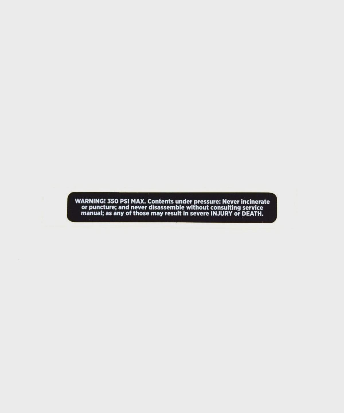 FOX Shock 350PSI Max Eyelet Decal