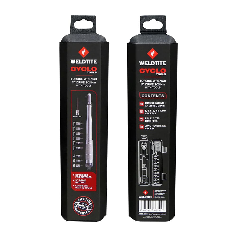 Cyclo Torque Wrench 1/4" Drive  1/4"