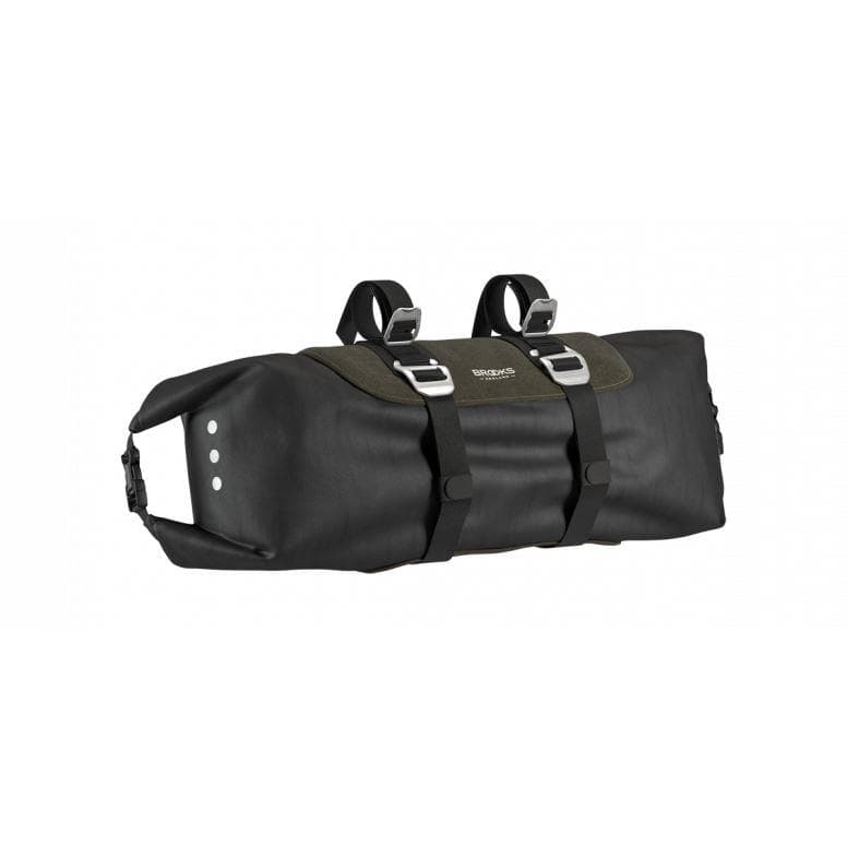 Brooks Scape Handlebar Roll Mud Green Bikepacking Bag