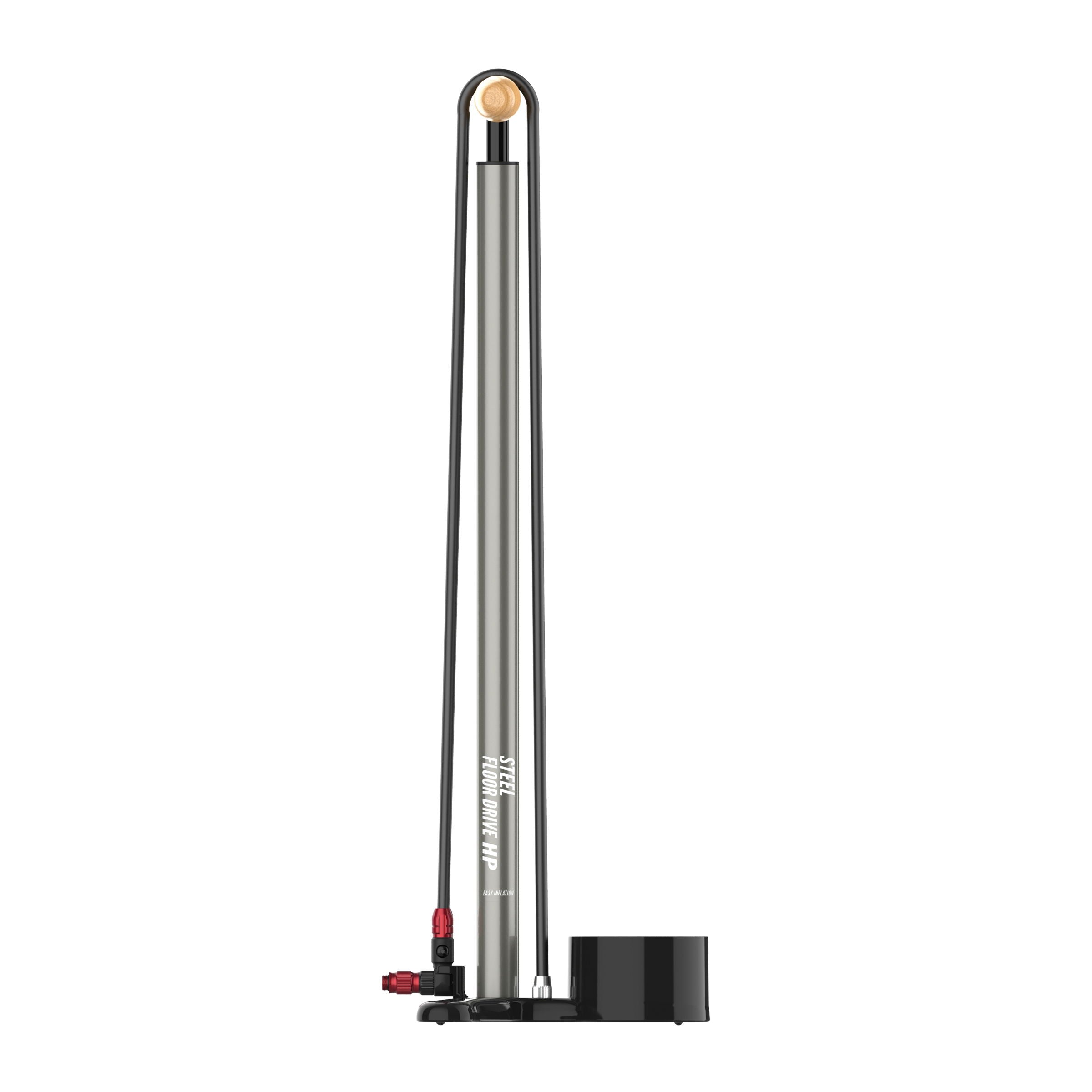 Lezyne - Steel Floor Drive 3.5 - Flat Grey