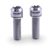 Framesandgear Ti Crank Arm Bolts M6 x 19 Silver