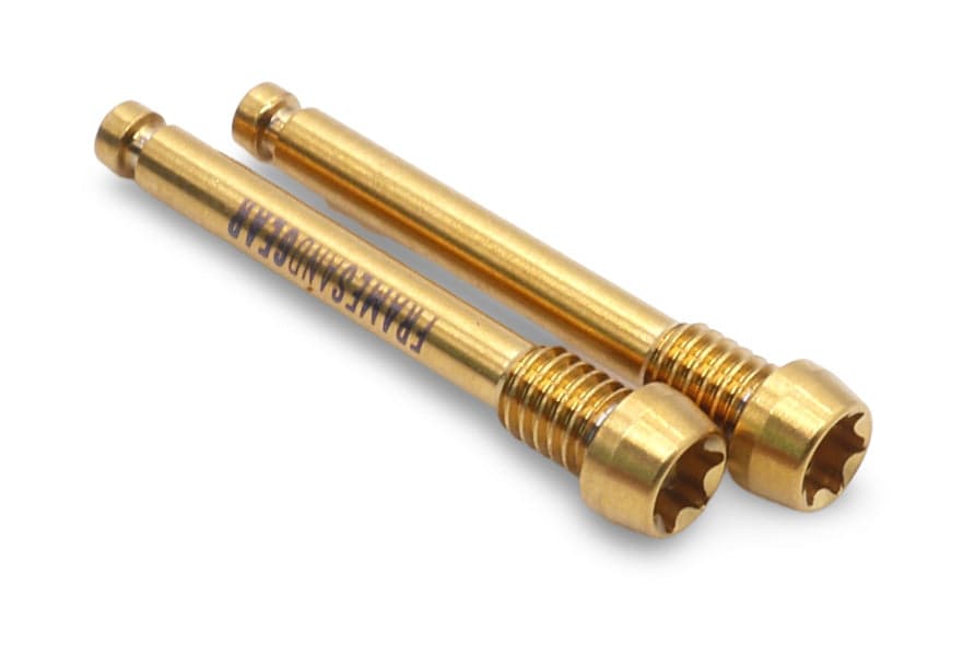 Framesandgear Ti Disc Brake Pad Retaining Pins for Shimano Gold