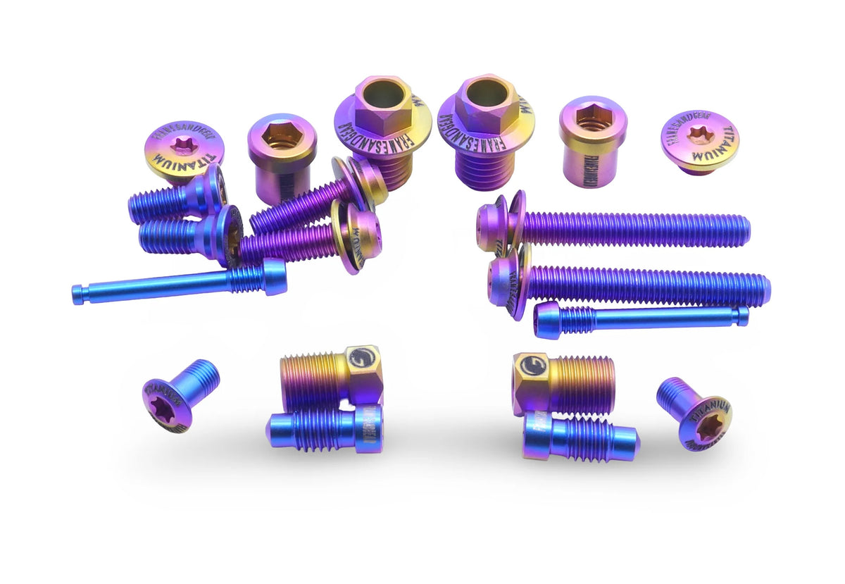 Framesandgear Ti Replacement Bolt Kit for Shimano Dura Ace R9270 Trout