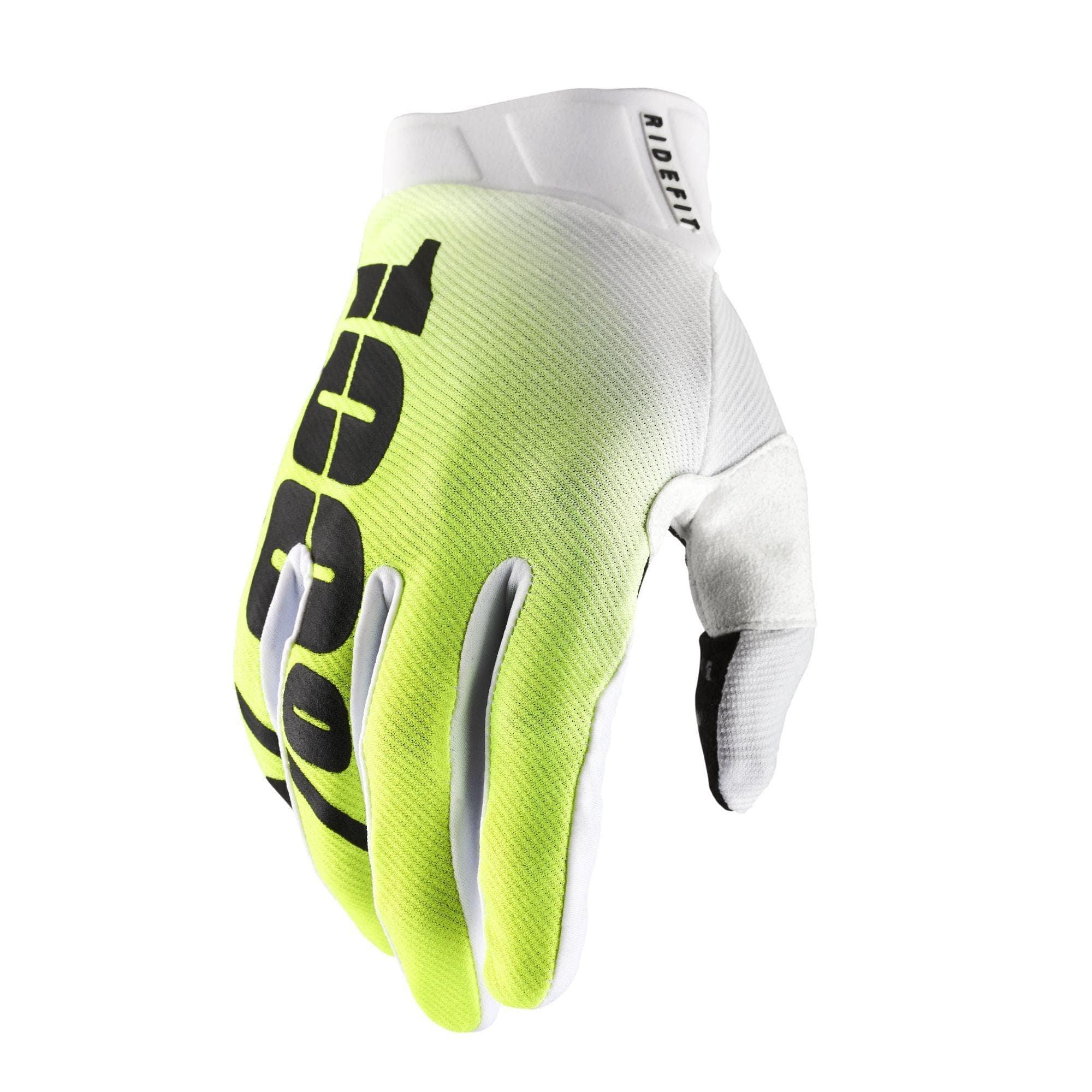 100% Ridefit Glove Korp Yellow