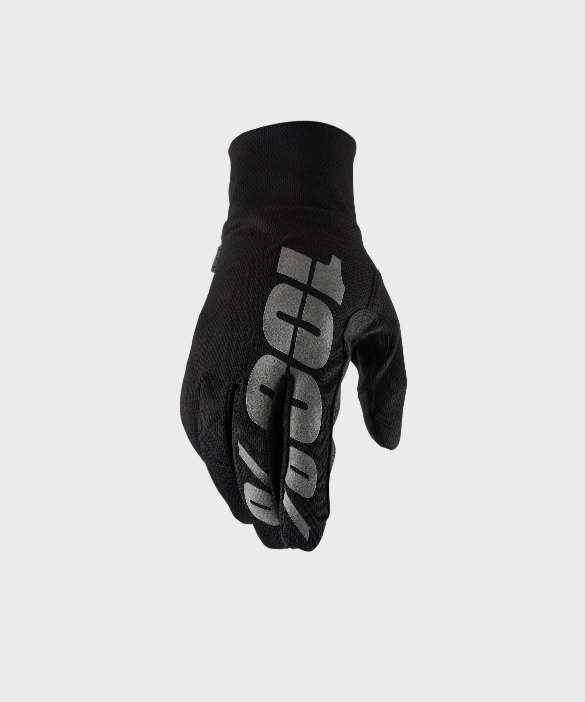 100% Hydromatic Waterproof Glove Black XL