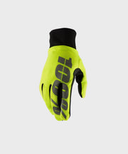100% Hydromatic Waterproof Glove Neon Yellow L